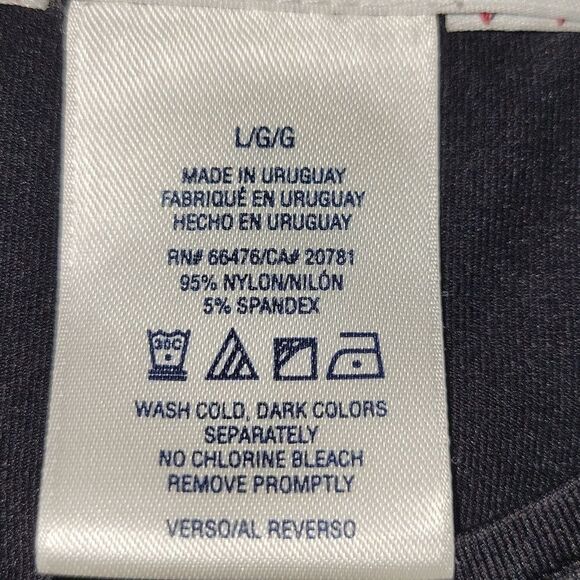 Tommy Hilfiger Black Shirt/Top sz Large - Picture 5 of 5